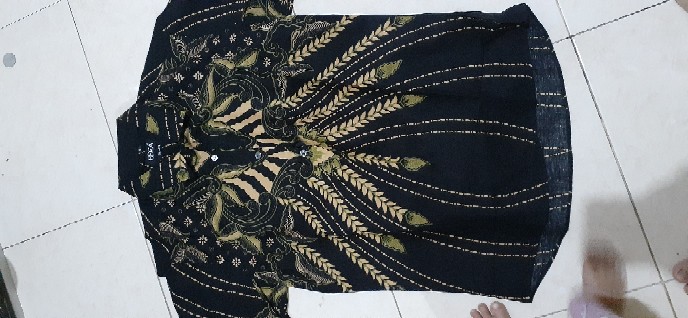 Odza Atasan Batik Murah Pria Batik Keluarga Kemeja Batik Solo Etnik Slim Fit