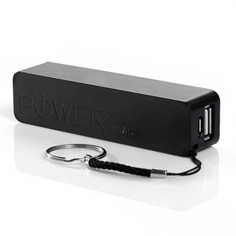 Colors 2600mAh USB External Power Bank Case Pack Box 18650 Batterie Charger DIY