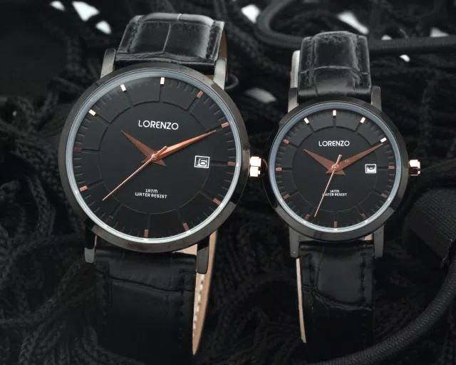 Jam Tangan Couple Lorenzo Original L1027 Harga Sepasang