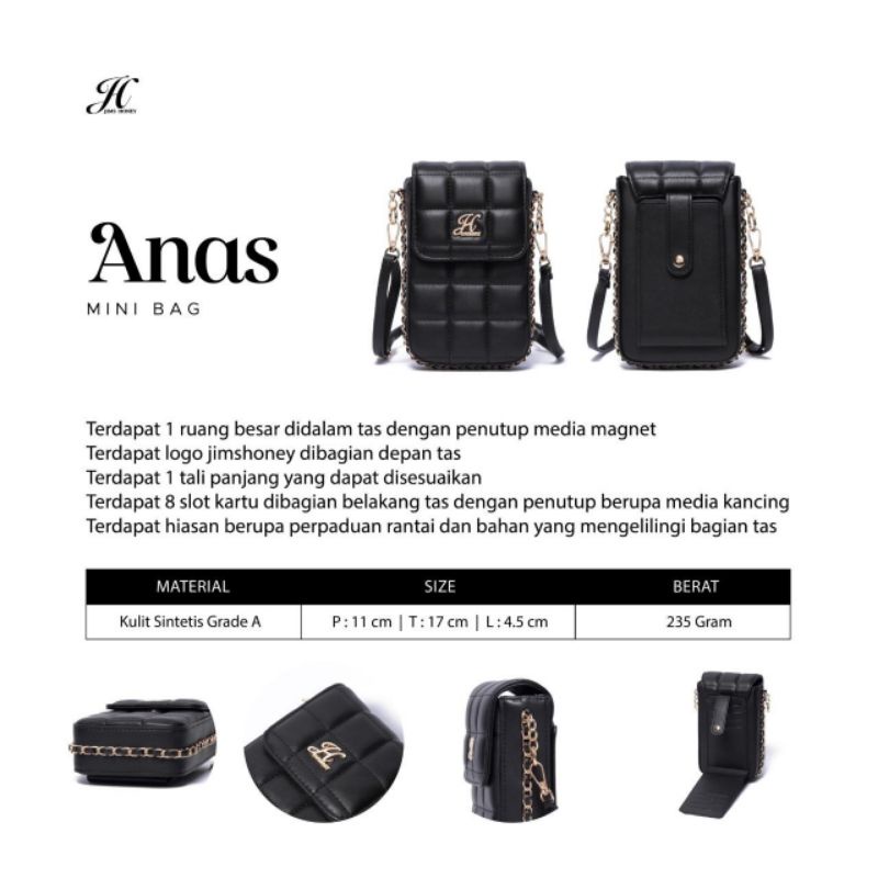 ANAS MINI BAG - JIMS HONEY