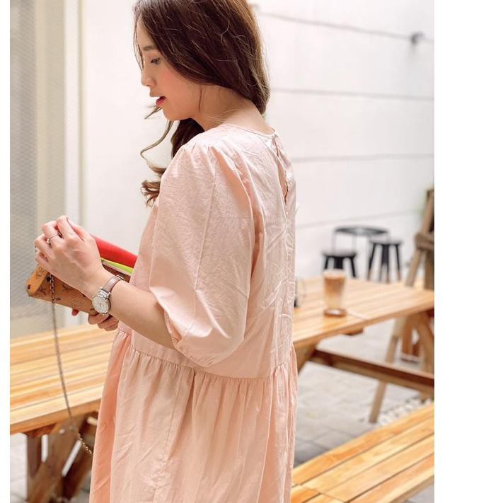 ۞ H&M puffy sleeve maxy dress ♥