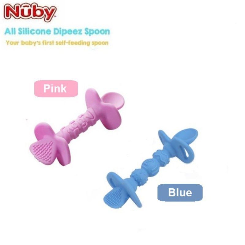 Nuby Dipeez Spoon-sendok makan