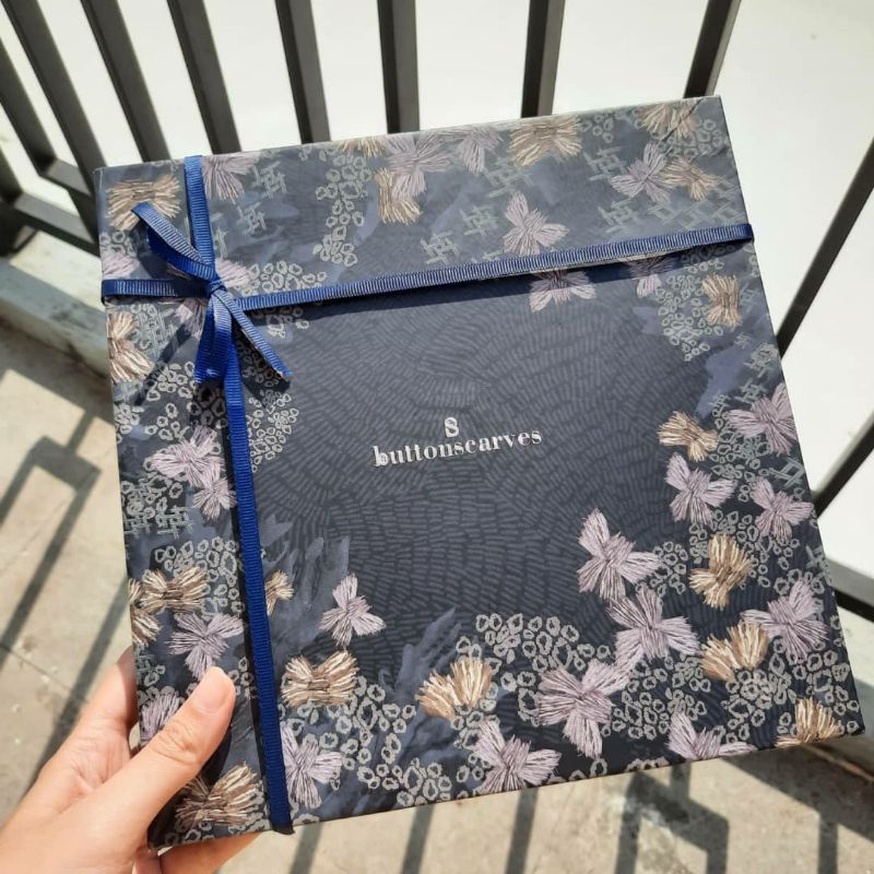 BUTTONSCARVES Les Amities Reborn - Indigo