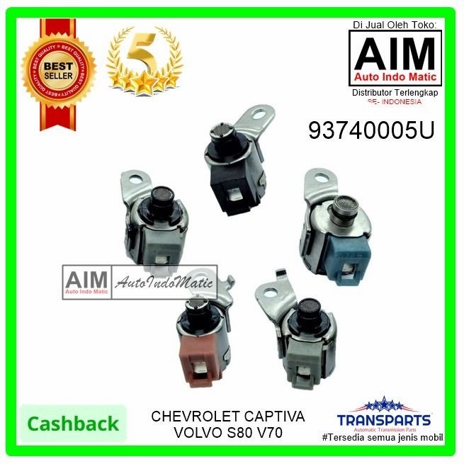 Solenoid Body Valve Set Matic Chevrolet Captiva Volvo 93740005U