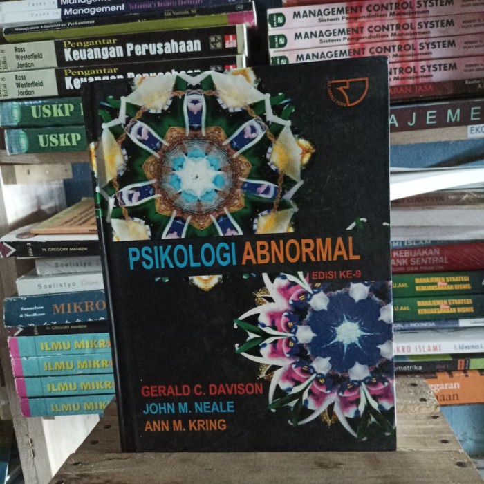 Buku Psikologi Abnormal Gerald C Davidson dkk preloved original