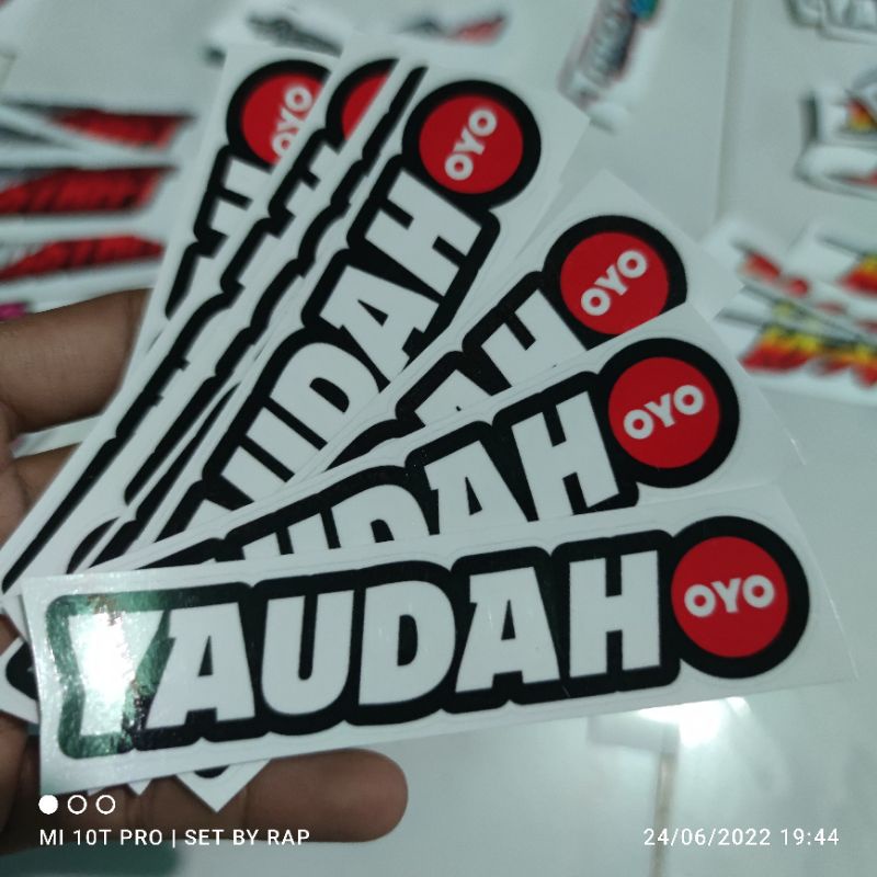 stiker yaudah oyo