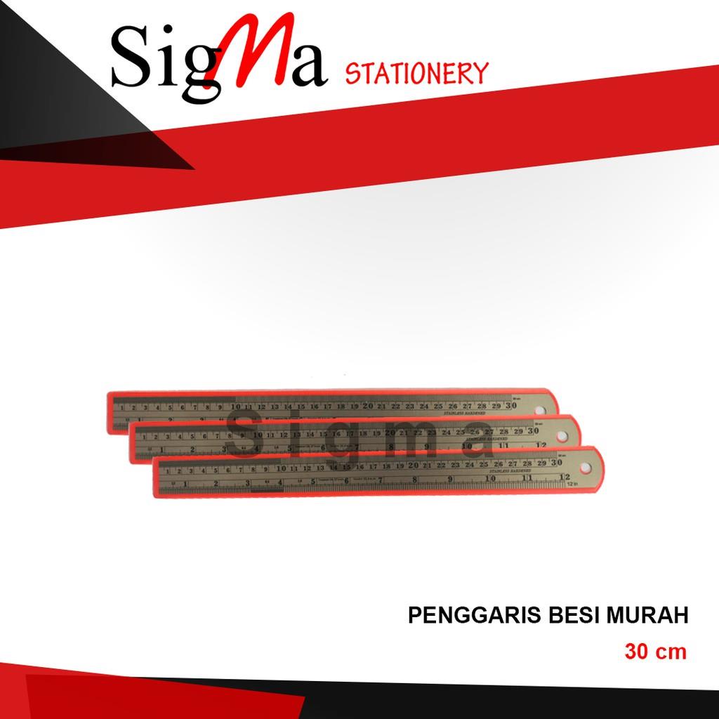 

Penggaris Besi Murah 30 cm (PCS) (AtkSigma)