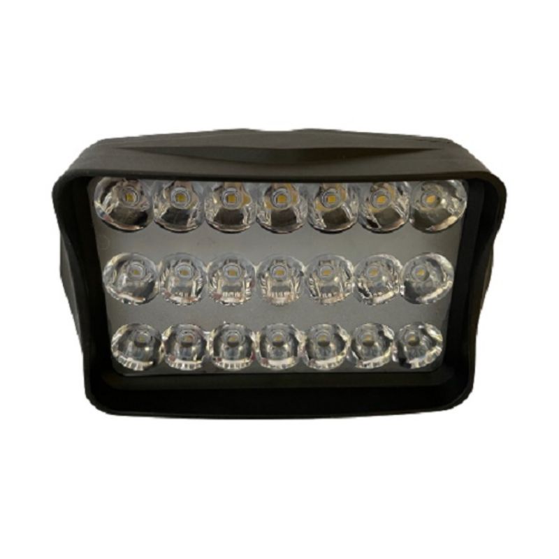 Lampu Tembak Sorot 12 Volt LED CWL 21 Mata 21 watt Cree LightBar Work Light Motor Mobil Skuter Putih Waterproof Panjang