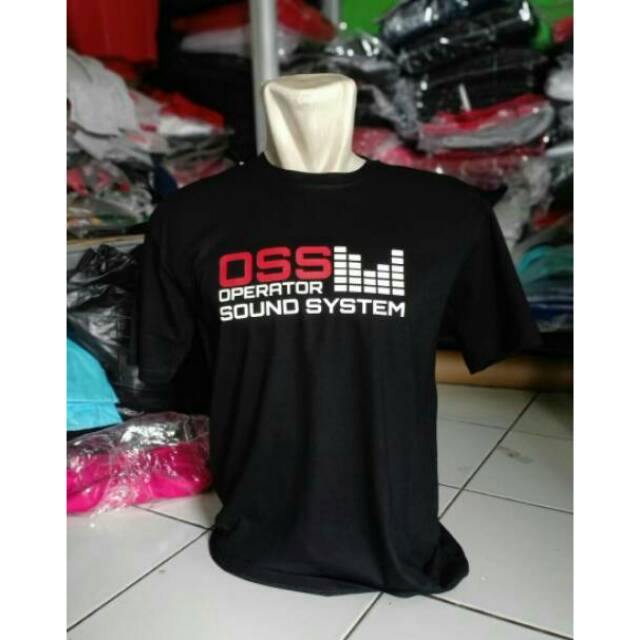 Baju kaos Oss Operator Sound System