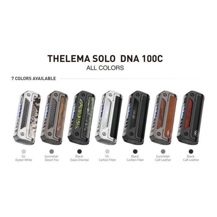THELEMA SOLO DNA 100C MOD ONLY BY LOSTVAPE