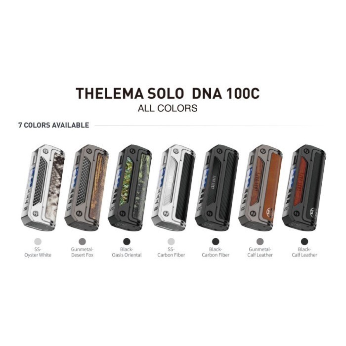 THELEMA SOLO DNA 100C MOD ONLY BY LOSTVAPE