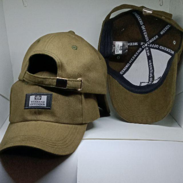 TOPI PRIA POLO CAPS CASUAL WEEKEND OFFENDER-wo armi gelap
