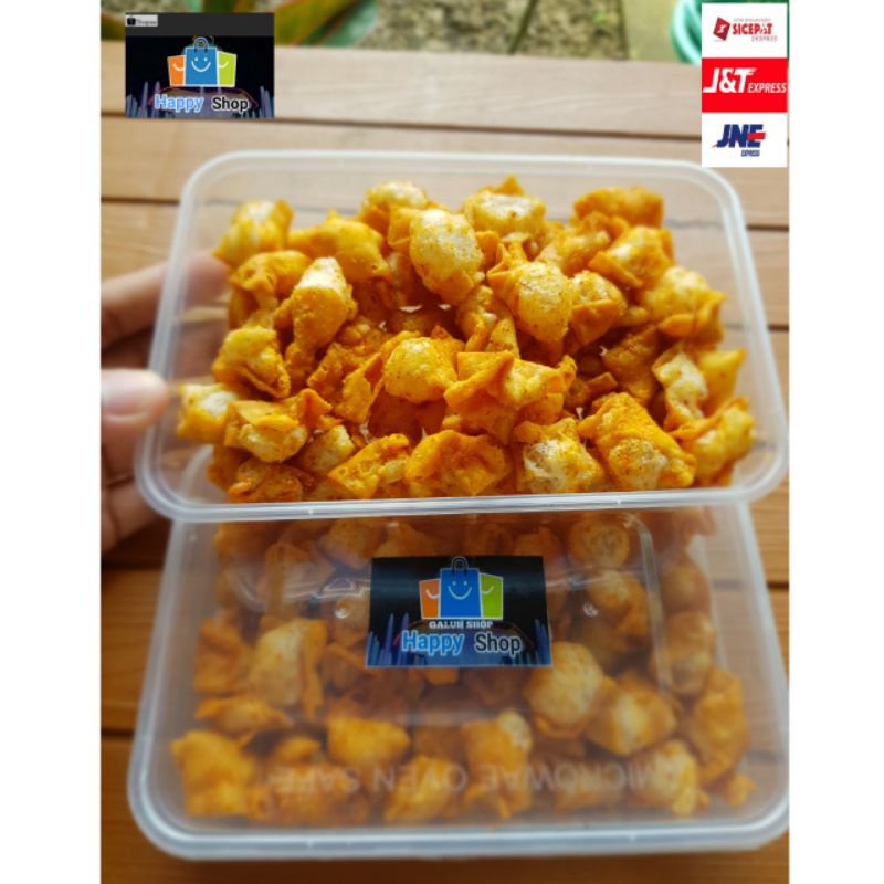 

Siomay mini Pedas Gurih Renyah Grosir pangsit mini Pedas pangsit kering pedas pangsit siomay mini