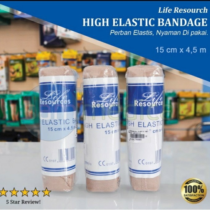 perban elastic bandage /elastis ban15cm x 4.5m resources