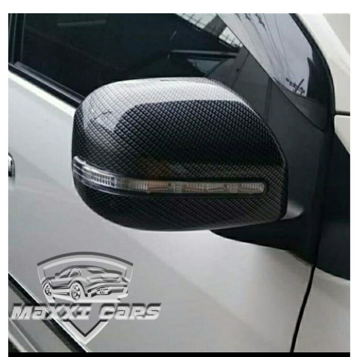 Cover Spion Carbon Sein Kecil Mobil All New Avanza 2012 - 2016