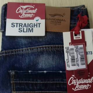  celana  jeans  cardinal  straight slim ready size 32 Shopee  