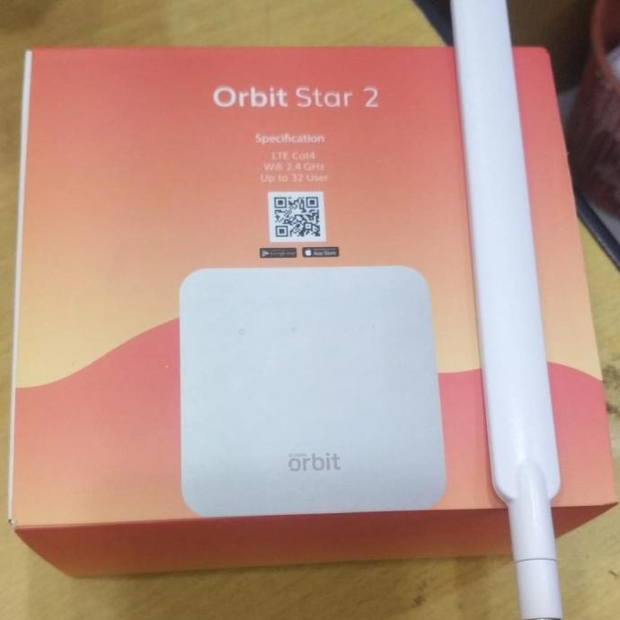 Modem Wifi 4G Telkomsel Orbit Star 2 Huawei B312 50GB FREE ANTENA