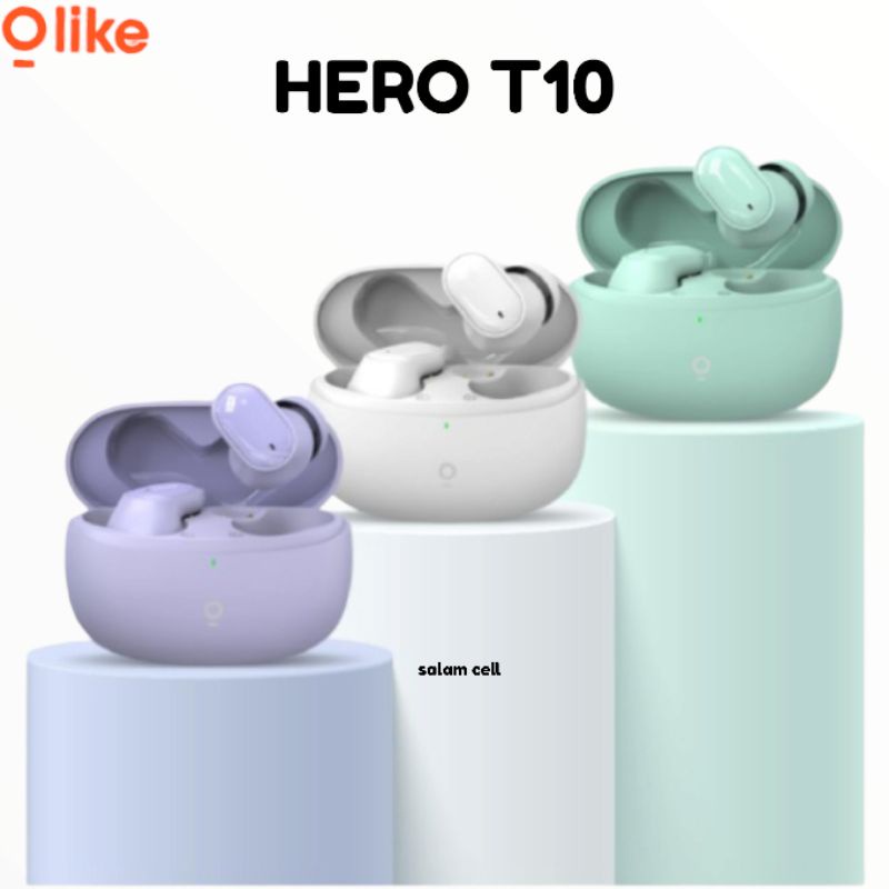 OLIKE WIRELESS EARPHONE HERO T10 Bluetooth 5.3 Original Garansi Resmi