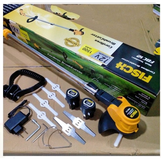Mesin Potong Rumput Baterai / Cordless Grass / Brush Cutter 12 Volt TERMURAH