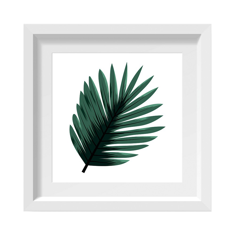 Hiasan dinding 20x20 Wall Decor Kaktus - Hiasan dinding Ruang Tamu Tropical Plants - Pajangan Rumah