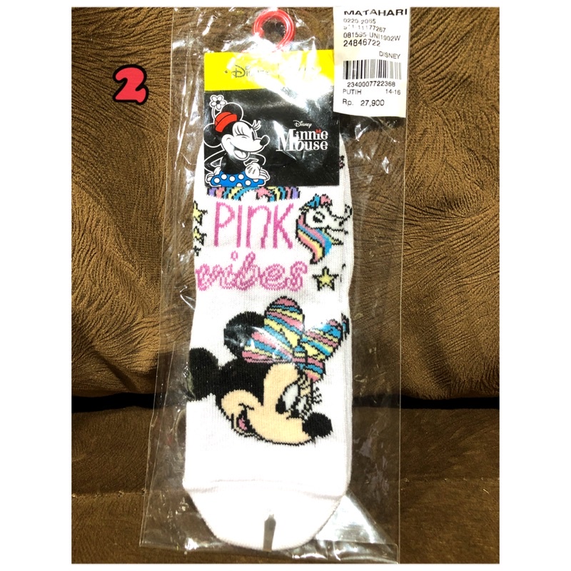 SALE!!KAOS KAKI ANAK DISNEY x NEVADA