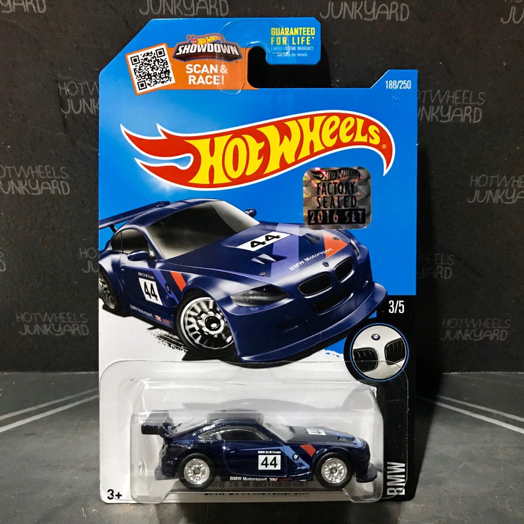 Hot Wheels BMW Z4 M Motorsport Super Treasure Hunt Factory Sealed 2016