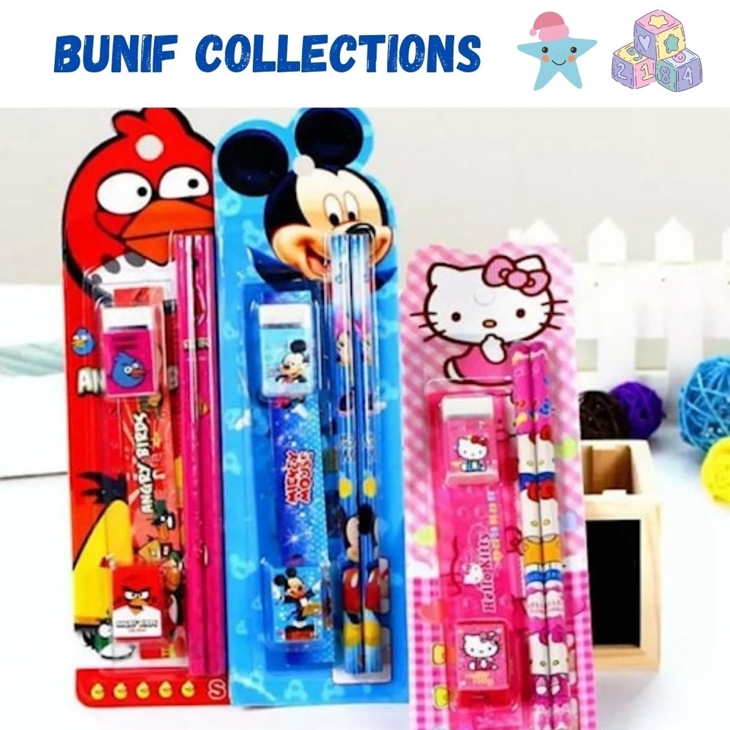 

BunifCollections - Alat Tulis Set
