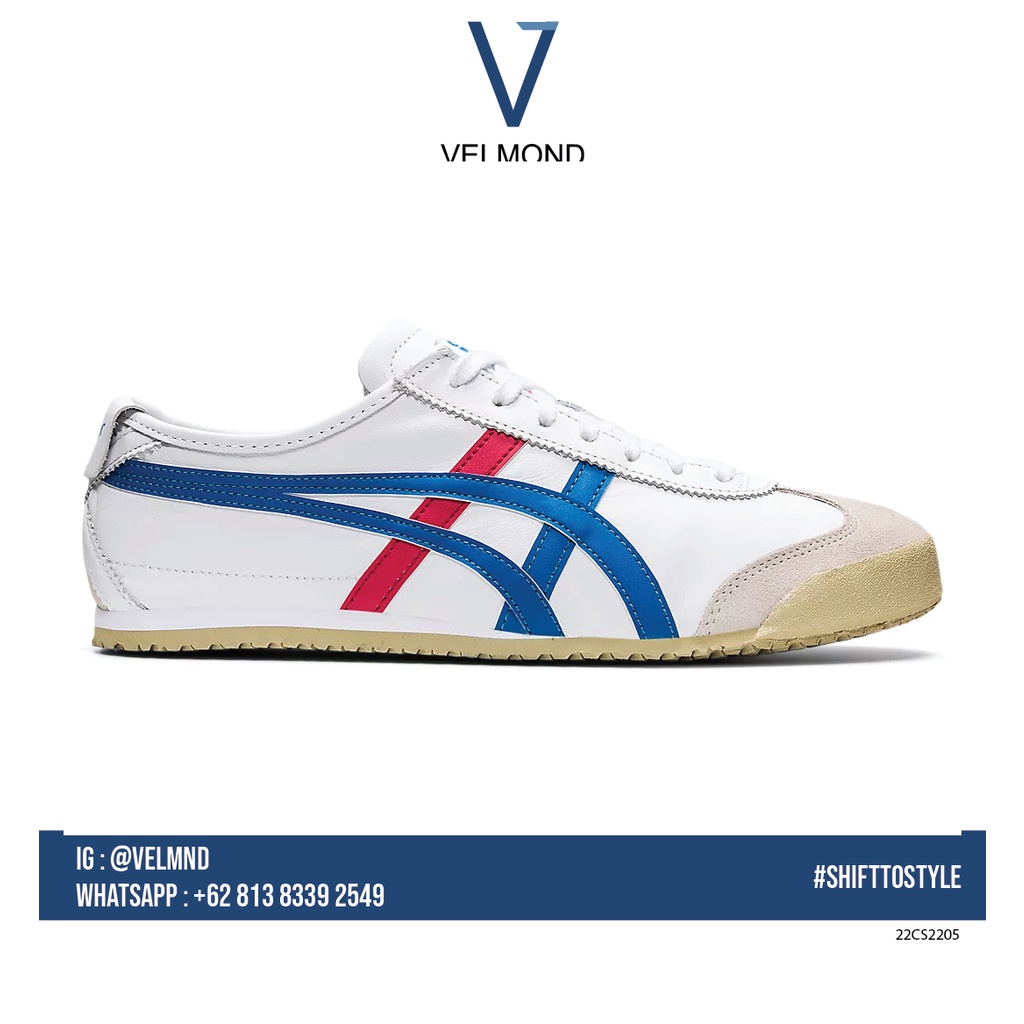onitsuka tiger biru