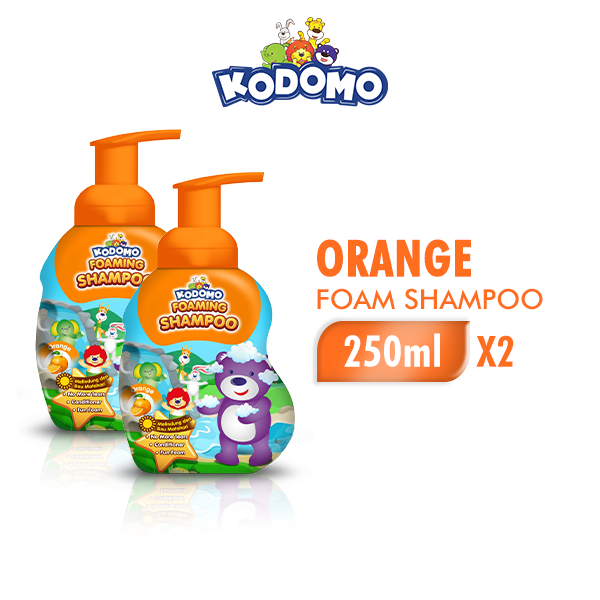 Kodomo Shampoo Orange Botol 250 ml x2