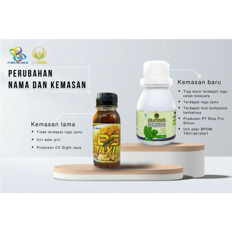 

Suplemen Herbal Anak Biosyafa maxima