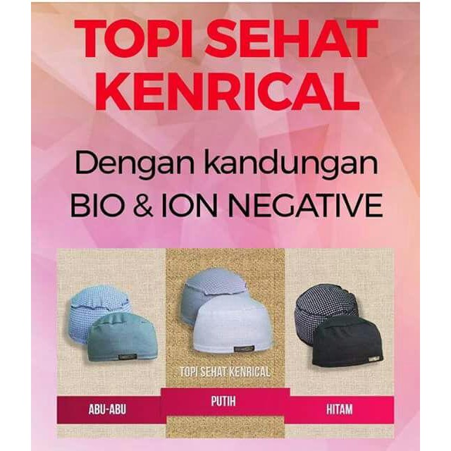 Topi - Peci - Kopiah - Kesehatan - Songkok - Topi peci pria - Topi pria  - Topi Sehat Kenrical Neuro