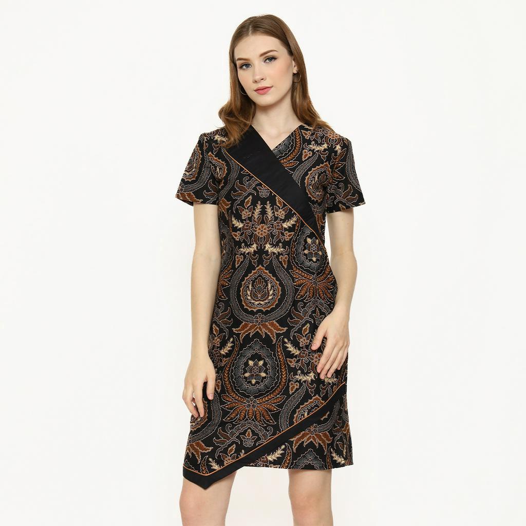 Hadinata Batik Dress Wanita Janneta Ganendra
