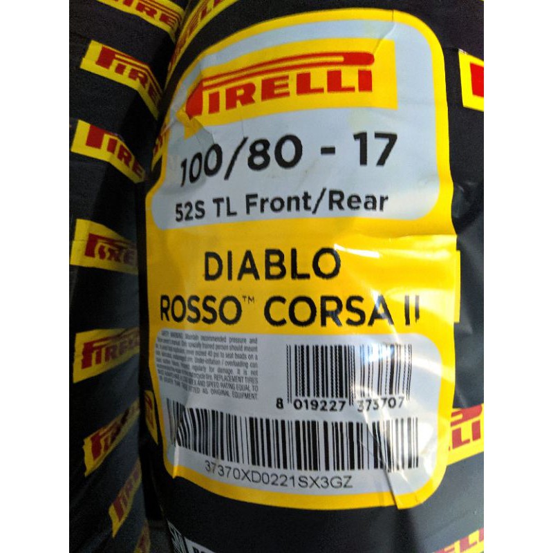Pirelli Diablo Rosso Corsa 2 100/80-17