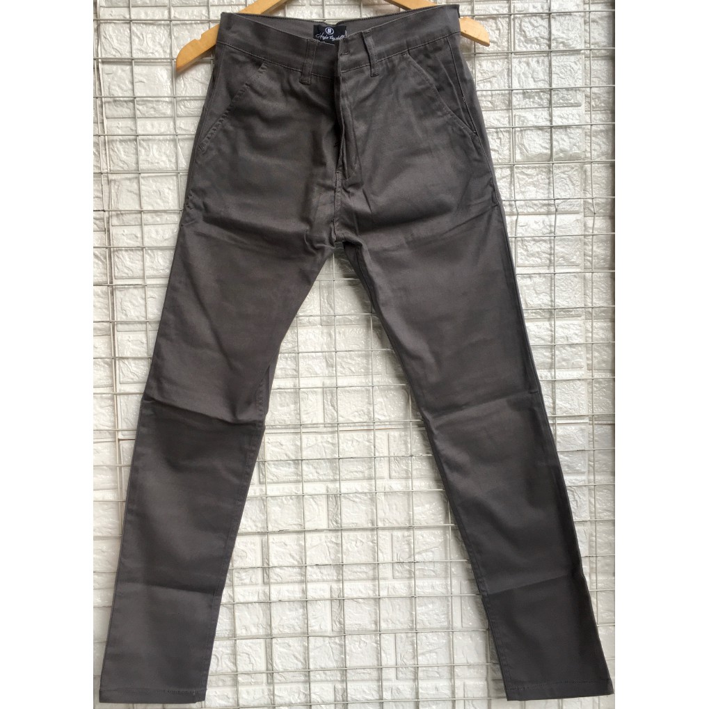 Heyho celana panjang chino distro pria original lokal brand Jakcloth Store Bogor