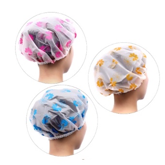 Shower Cap Waterproof | Penutup Kepala Mandi Premium Quality