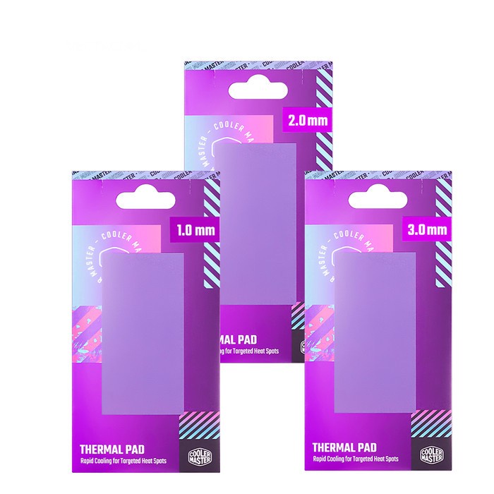 Cooler Master Thermal Grease Thermal Pad - 1.0mm/2.0mm/3.0mm