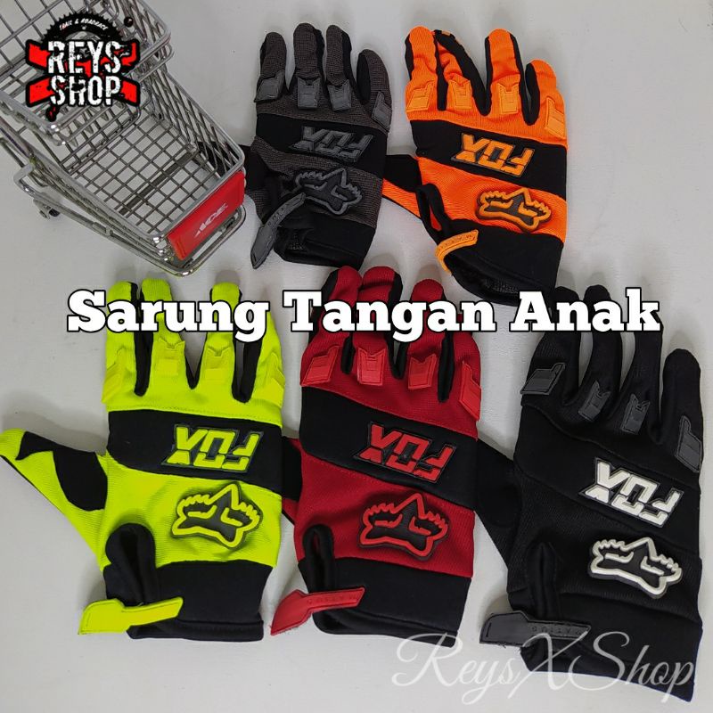 SARUNG TANGAN Sepeda MOTOR MINI ANAK GLOVE TRAIL ANAK SARUNG TANGAN CROSS ANAK 5-10TAHUN