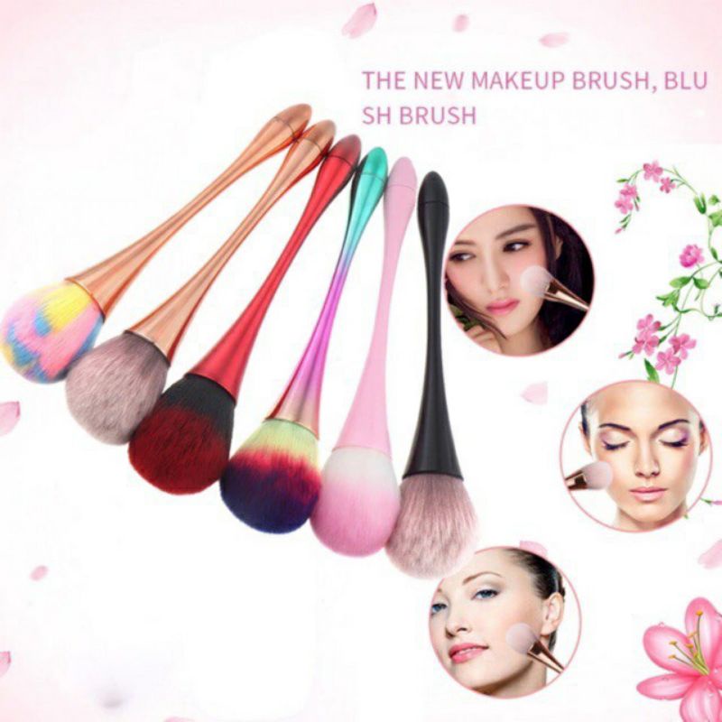 ~ PIYOSHI08 ~ Brush Make Up Besar Kuas Lembut - Kuas Blush On/Foundation/Bedak AF136