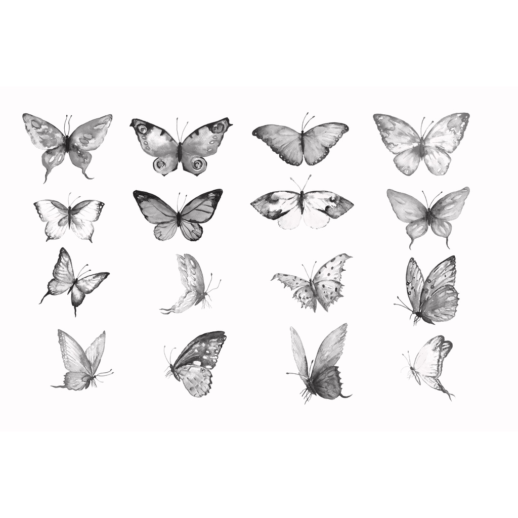 - Photoshop Brush Watercolor Butterflies Abr