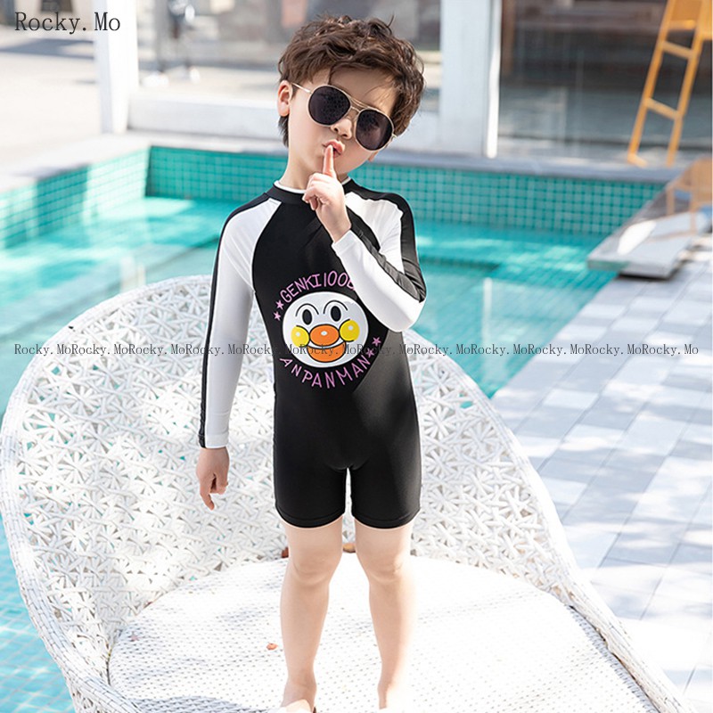 Baju Renang One Piece Anak Laki Laki Desain Superman