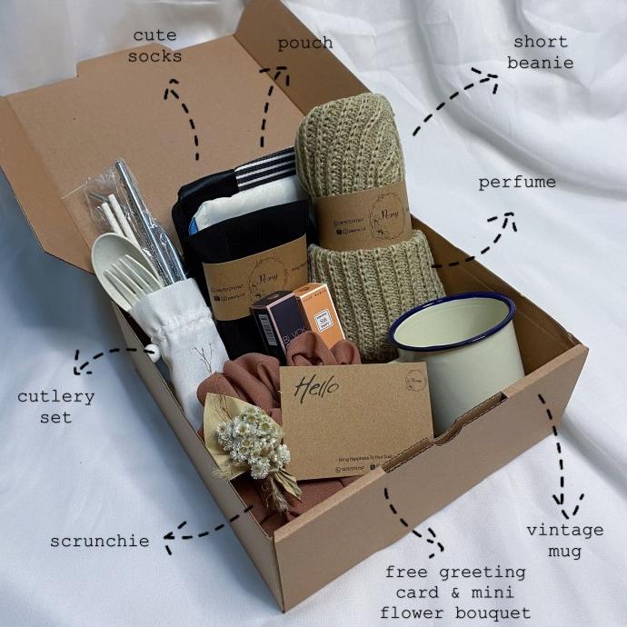 

Sale!!! Craft Gift Set Box Unisex / Hampers Kado Wisuda Ulangtahun Wedding - Paling Diminati