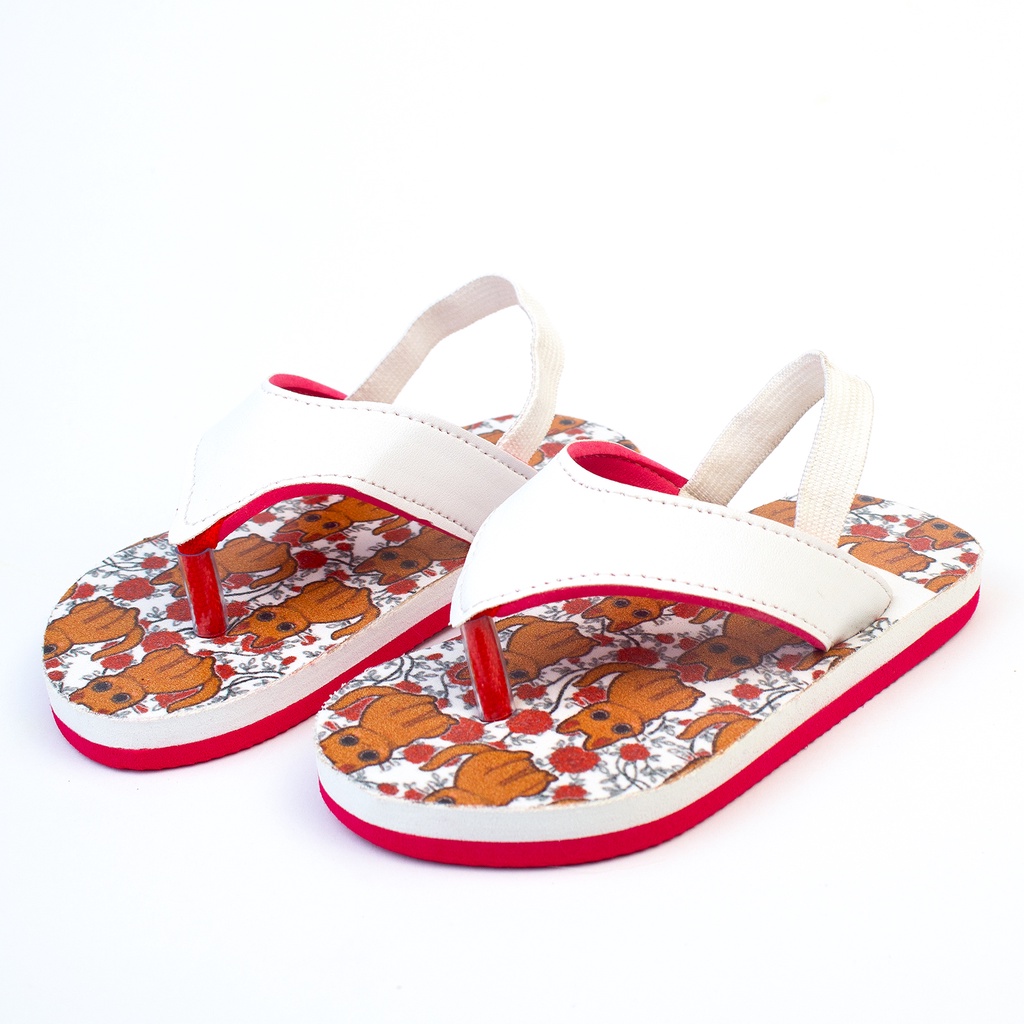 Sandal Anak Lucu Unisex Motif CAT Cute New