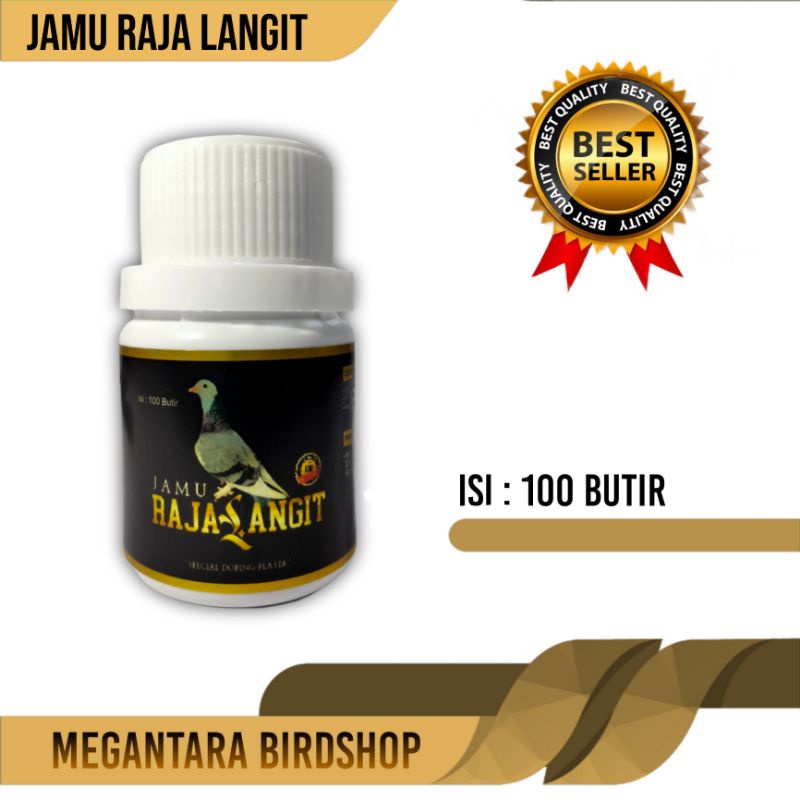 jamu raja langit khusus merpati jamu herbal 100 butir
