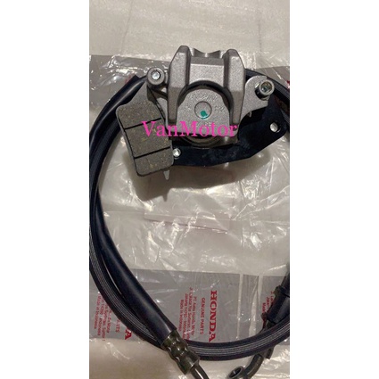 KALIPER CAKRAM DEPAN PALA BABI BEAT NEW Fi ESP STREET CBR TECHNO SET MASTER REM SELANG HONDA KVB ORI NISSIN 1pc kaliper 1pc master rem 1pc selang