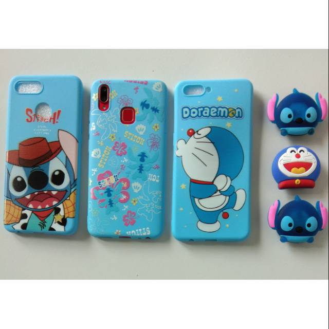 Case Stand 3 Dimensi Nyala Oppo A3s, F9