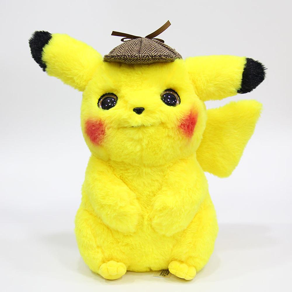 Quinton Pikachu Mainan Mewah Hadiah Ulang Tahun Untuk Anime Anak 28cm Boneka Anime Pokemon Plush Toys