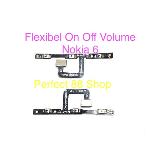 Flexibel On Off Volume Nokia 6 TA1000 TA1003