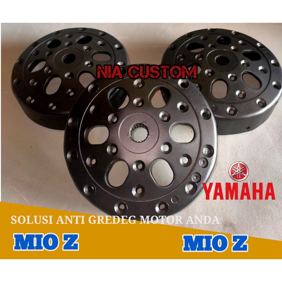 Mangkok Kampas Ganda MIO Z CUSTOM ORIGINAL ANTI GREDEG