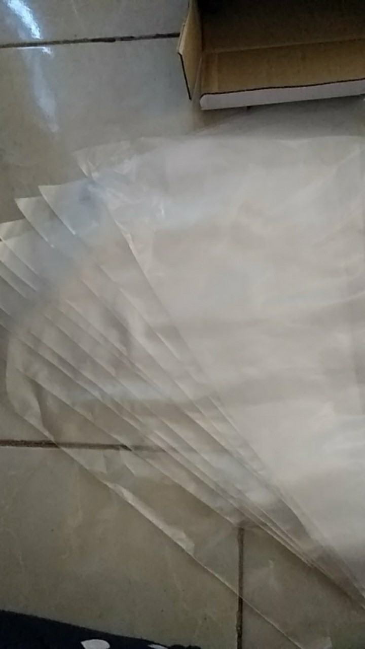 10pcs Plastik Segitiga Besar