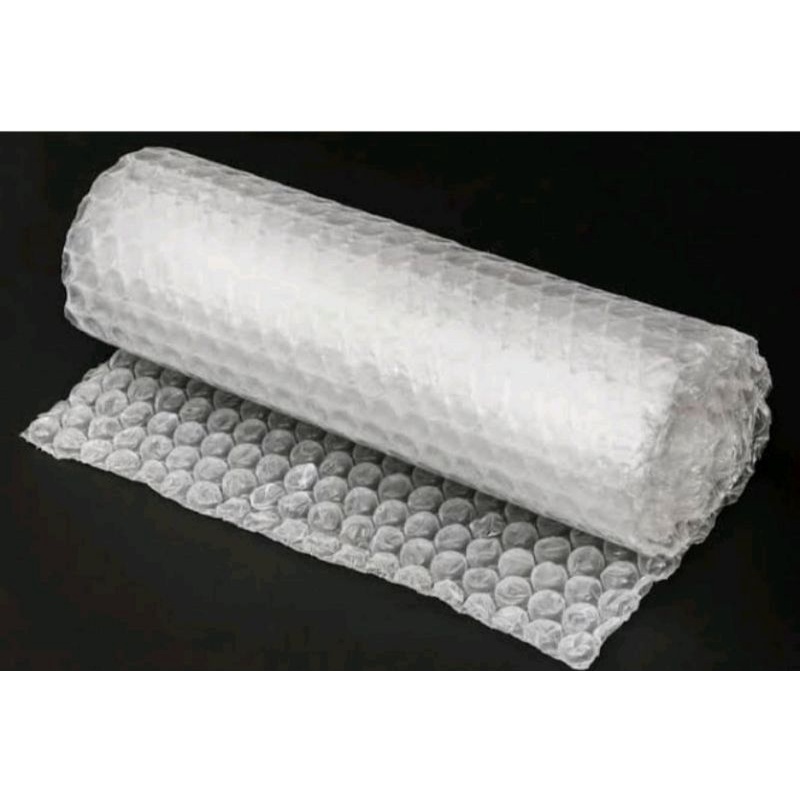 

BUBBLE WRAP MEMASTIKAN PENGIRIMAN BARANG AMAN luas 0,2 meter persegi